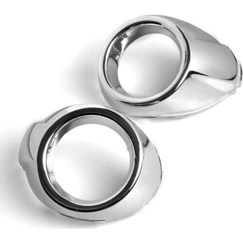 2Pcs/Pair Auto Car Front Fog Light Lamps Frame Trim Styling Covers For Ford Focus 2012 2013 2014 Exterior Accessories