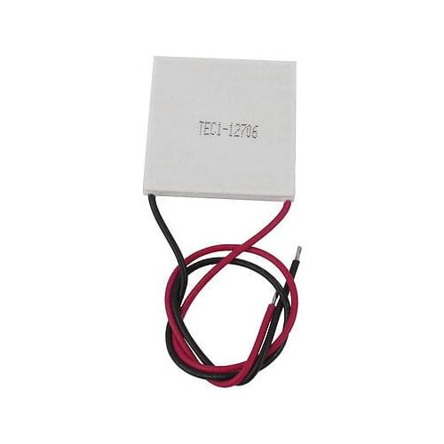 2 x TEC1-12706 12V 60W Heatsink Thermoelectric Cooler Cooling Peltier Plate Modu
