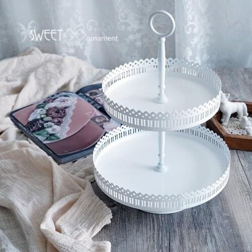 2 tiers cupcake stand cake descorating tools for dessert table candy bar wedding decoration baker love 3 tiers plate