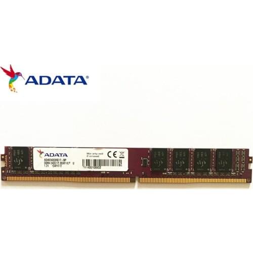 ADATA DDR4 RAMS 8GB DDR4 2400MHz(17) 8GX8 1.2V DDR4 Memory Desktop Rams 8gb 2400mhz