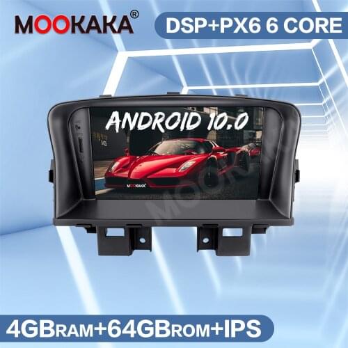 Android 10.0 4G 64GB PX6 Car DVD Player Multimedia Radio For Chevrolet CRUZE 2008-2012 GPS Navigation Audio Stereo Built in DSP