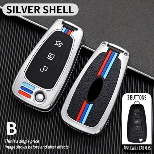 Hot Sale 3 Buttons Car Key Case Cover Keyfob For Ford Focus 2 3 MK3 ST RS Ecosport Kuga Escape Fiesta C-Max S-Max Mondeo Key Pad