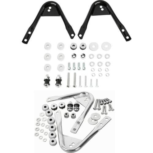 Motorcycle Quick Release Sissy Bar Tour Pack Mount Rack Docking Kit For Harley Touring Electra Glide Road Glide Road King 97-08