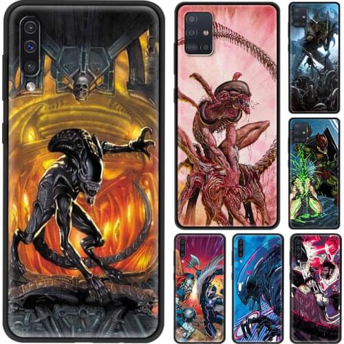 Case For Samsung A91 A72 A71 A52 A51 A42 A41 A32 A31 A21 EU A21s A12 A11 A02s A02 A01 Cover Fundas Shell Alien vs Predator