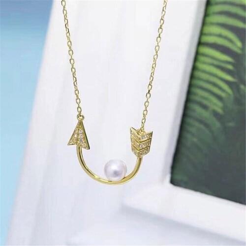 Pure silver Empty set of Necklace Chains For Jewelry Making Diy Supplies Handmade Jewelry Accessories