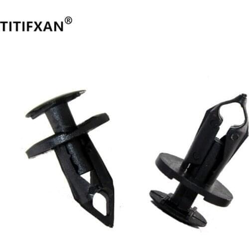 For Chrysler 300C Sebring JCUV Compass Commander Bumper Heat Sink Net Auto Fender Clip Fastener Push-in Plastic Rivets