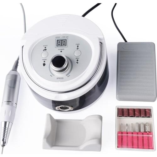 30000RPM LCD 35W Electric Nail Drill Pedicure Manicure Equipment File Manicure Equipment Nail Tools manicure machine