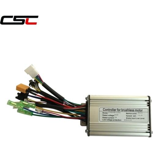 Electric Bike 6 Mosfet Controller Brushless Gear Dual Mode 36V 250W 350W 500W Hall Sensors KT Series