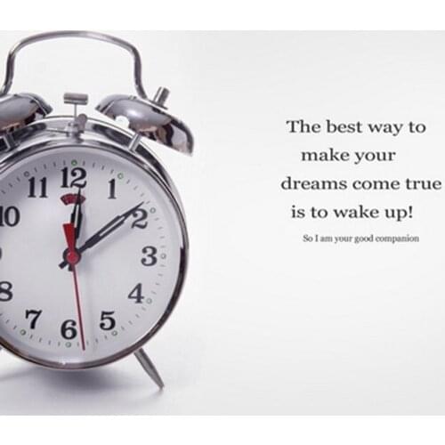 Clock Wake Up Photography Backdrops Photo Props Studio Background 5x7ft