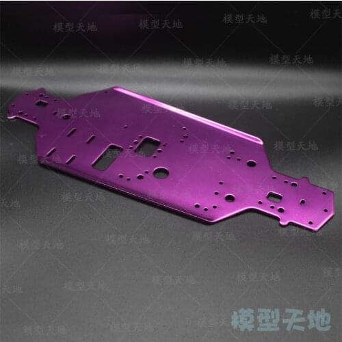 HSP 02001 Aluminum Alloy Metal Chassis For 1/10 RC 4WD On-Road Drifting Car Fly Fish 94102