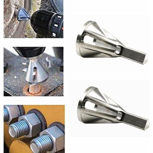 MACTANT CHR12 MOV Stainless Steel Deburring External Chamfer Tool Drill Bit Remove Burr Silver Tire Repair Tools CN