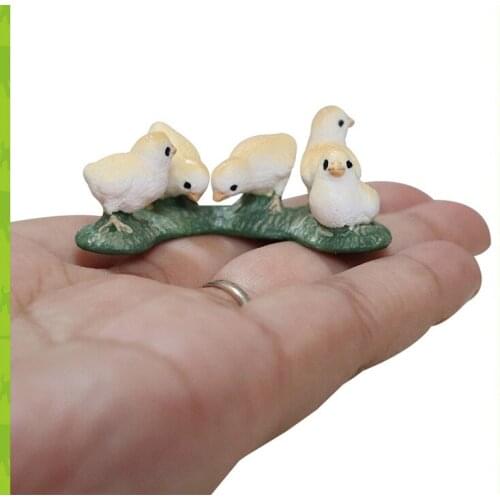 Small pvc figure Simulation chicken