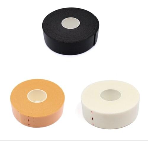 New Black/White/Brown 4.5m/Roll Foam Sponge Lash Patch Medical Tape Lint Free Eye Pads Under Patches Eyelash Extension Tape