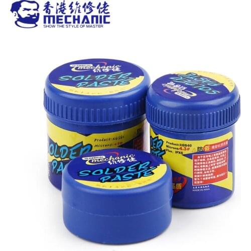 MECHANIC 158 Degree Solder Paste Flux For IPhone CPU A8 A9 A10 A11 Low Temperature Non Clean Welding Fulx BGA Welding Tools
