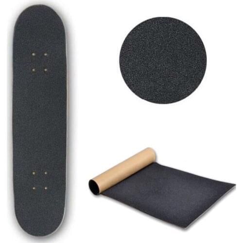 80*20cm Scooter Sandpaper Sticker Professional Perforated Deck Grip Tape No Bubble Anti-slip Skateboard Sand Paper Tape Griptape