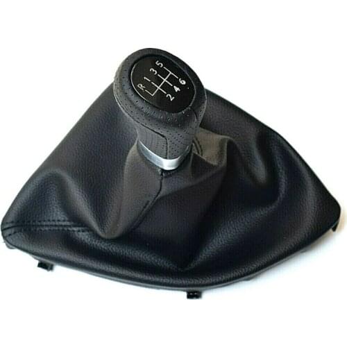 5 6 Speed Left Hand Driver Gear Shift Knob Head Stick Gaiter Boot Cover Kit For BMW E87 E88 E81 E82 120i 120d 135i M Accessory