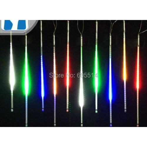 [Seven neon]Free shipping colorful AC110-220V 3meters 10pcs/set 20W 80cm long 78leds/pcs 3528led smd led meteor tube light