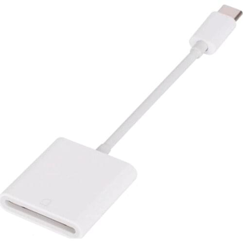 28EA Type-c Mobile Phone Computer SD Card Reader OTG Adapter Multi-function USB2.0 High-speed Type-C to Micro SD Card Reader