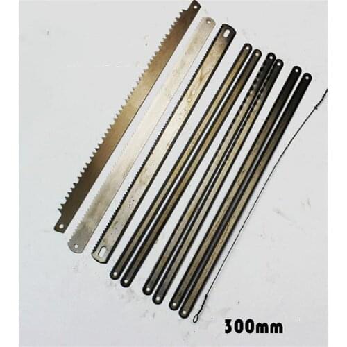 10pcs 12 inch hacksaw blades for woodworking hand with strong high carbon steel high toughness saw blades