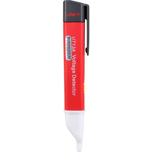 UNIT AC Voltage Detector UT13A Non-Contact Tester Pen Meter24-600V Socket Wall Electric Power Sensor Tester Pen LED