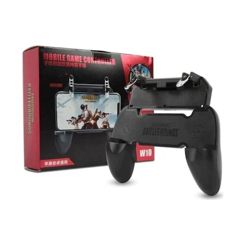 Portable PUBG Fortnite Is W10 Mobile Phone Game Controller Gamepad Consol Pubg Joystick For Iphone Samsung Xiaomi Huawei Android Ios
