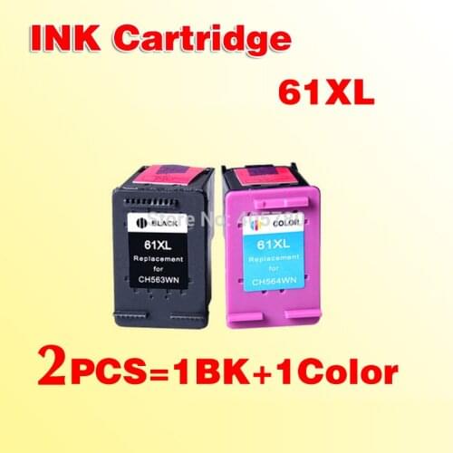 61 INK cartridge compatible for hp61 61XL replace for hp1010 1510 2510 3510 4502 printer