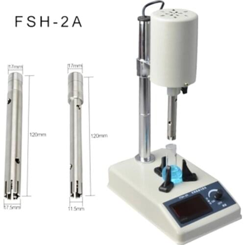 110V / 220V Laboratory High-Speed Homogenizer Digital Display Emulsification Homogenizer Organizer FSH-2A