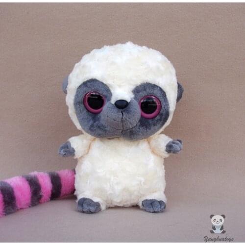 Cute Soft Plush Toy Big Eyes Pink Baby Monkey Doll Toys Girls Birthday Present