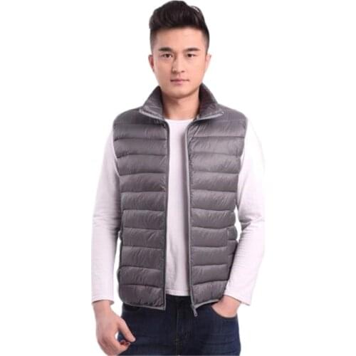 Men Autumn Plus Size Thick Down Jackets Man Winter Oversized Warm Down Parkas Male Winter Down Vests Men Spring Down Outerwear