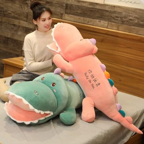 Soft Cute Stuffed Toys Cartoon Dinosaur Pillow Kids Plush Toys Children Birthday Gifts Valentine Gifts Pluszaki Plushie BC50MR
