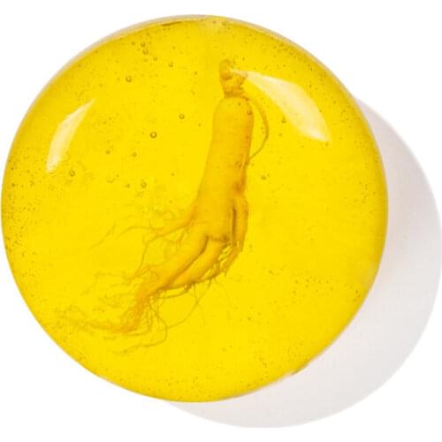 Ginseng Facial Cleansing Soap Goat Milk Soap Sea Salt Handmade Mite Oil Soap Control