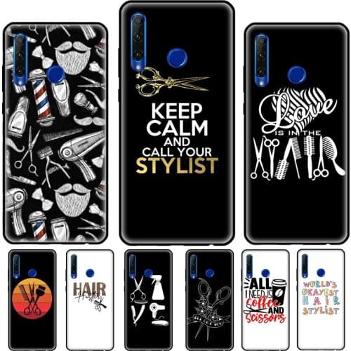 Hair Stylist Hairdresser For Huawei Honor 8X 9X 7X 7C 6A 8A 7S 8S 8 9 10 10X Lite 10i 7A 20 6C 4C Pro Case Cover