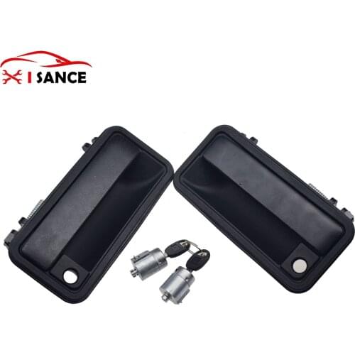 Front Black Exterior Outside Door Handle with Lock Cylinder Kit For Chevy GMC 69051-12340,1574229,1574230,GM1311132,GM1310132