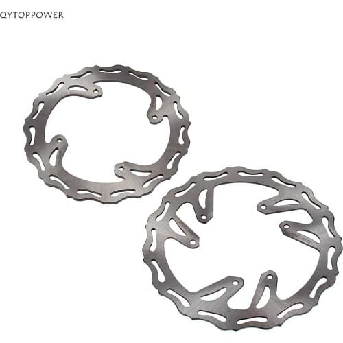 Motorcycle 240mm Front Rear Brake Disc Rotor For CR125R CR250R CRF250R CRF450R CRF250X CRF450X CR125R 250R 05-17 Pit Dirt Bike