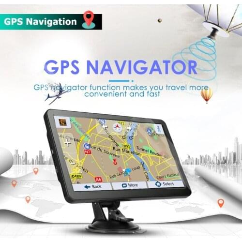 7-inch Capacity Screen GPS Units Equipment Navigation System Voice Navigation Car Motorcycle GPS Navigate Voice Guidance