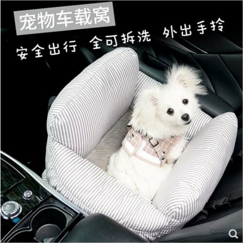 Pet Supplies Cat Waterproof Fabric Easy To Clean Removable Nest Portable Home Car Safety Seat Accessories for Small Dogs