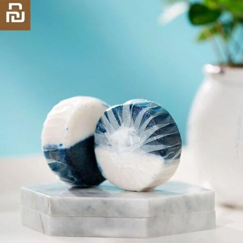 Youpin Clean-n-fresh Double effect Toilet Block Independent Water-soluble Film Packaging Household toilet toilet tank cleaning