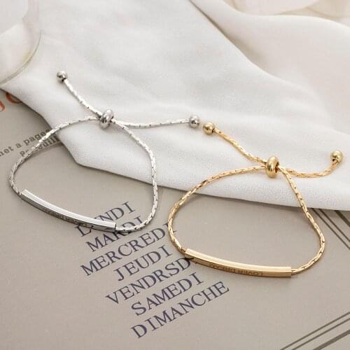 YUEFUZHANG Chain Bracelets
