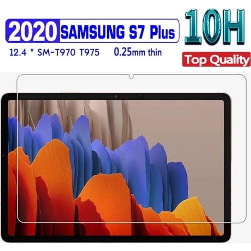 Tempered Glass For Samsung Tab S7 Plus 12.4 2020 T970 Screen Protector For Samsung Galaxy tab S7+ 12.4 SM-T970 T975 T976
