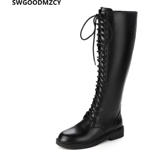 Long Boots Female Woman Shoes Black Shoes Women 2021 Luxury Designer Boots Women 2021 Leather Boots Women Chaussure Femme