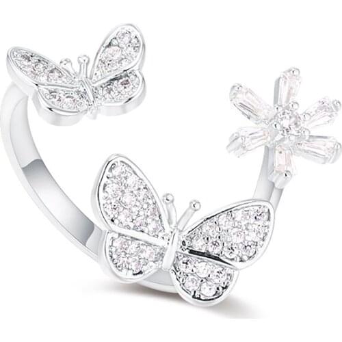Real Austrian Crystals Brand AAA Zirconia Micro Inlays Fashion Ring for women New Sale Hot Round Se-136566