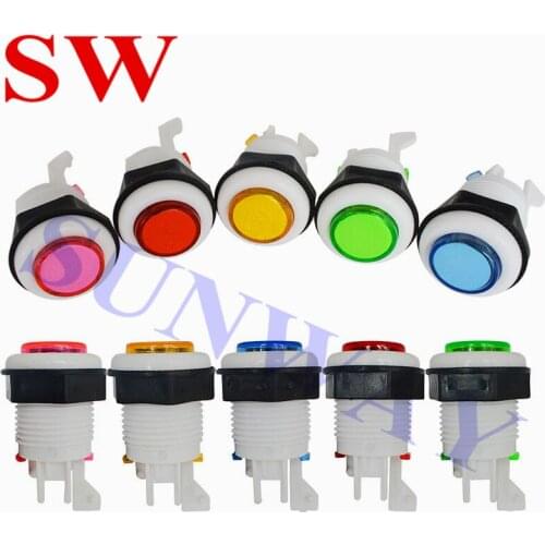 20pcs A4 push button For Vending Machine/HAPP style Push Buttons/5 color for Your Selection