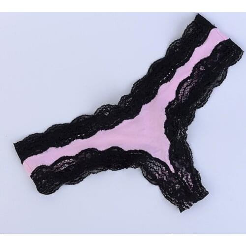 ARTDEWRED Real Solid Women Panties Waves style Thongs Sexy G-String Low Rise Underwear For Womens Briefs S M L XL