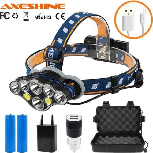 Светодиодные налобные фонари AXESHINE China At AliExpress