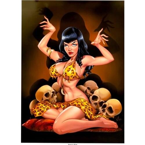 DIY Diamond Painting Fantasy Leopard Women Art Full Picture Square Drill Embroidery Rhinestone Painting Mosaic JX248