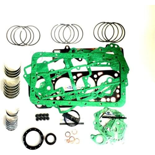 For Mitsubishi 4M51 Overhaul Re-ring Kit With Gasket Kit Piston ring set Bearing Set ME994104 Diesel Engine Repair Parts