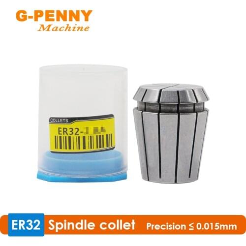 G-PENNY Machine Spindle Collet ER32 Precision 0.015 Collet 2-20mm,1/4,1/8mm Spring Collet for CNC Milling lathe tool and spindle
