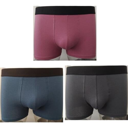 Mens Underwear Pure Cotton Comfortable And Soft Skin Friendly Underwear