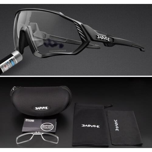 Cycling Glasses Photochromic MTB Road Bike Glasses Capacete Ciclismo Outdoor Sports Fishing Running Color Changing Sunglasses