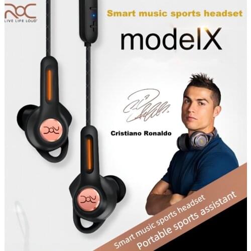 Original ROC x Bluetooth 4.0 sports headset 9D stereo sports waterproof headset with microphone and apple system support